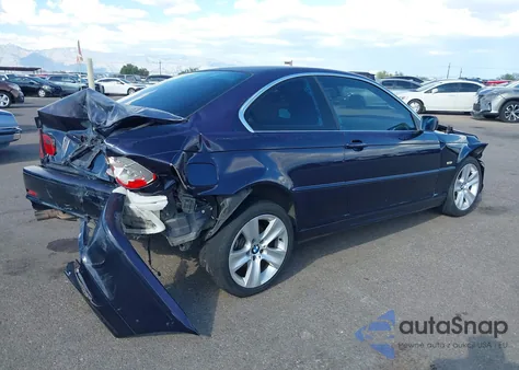 2002 BMW 325Ci z USA, uszkodzony, nr VIN WBABN33472JW53509